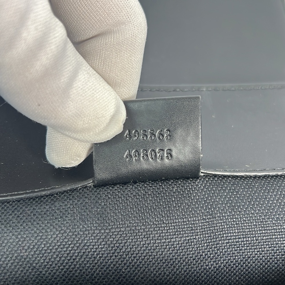 Gucci Double Pocket Backpack GG Coated Canvas Large ✅ COA Included - Picture 15 of 16
